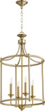 Foyer/Hall Lanterns Open Frame by Quorum ( 19 | 6822-4-80 Rossington ) 