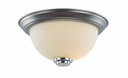 Flush Mounts Bowl Style by Trans Globe Imports ( 110 | 70526-11 BN Mod Pod ) 