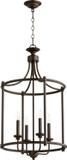 Foyer/Hall Lanterns Open Frame by Quorum ( 19 | 6822-4-86 Rossington ) 