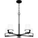 Mid. Chandeliers Glass Up by Quoizel ( 10 | SEY5026MBK Seymour ) 