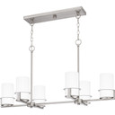 Linear/Island 4 Light + by Quoizel ( 10 | SEY636BN Seymour ) 