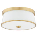 Flush Mounts Glass Down by Quorum ( 19 | 3203-16-80 Weir ) 