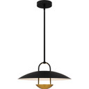 Pendants Metal Shade by Quoizel ( 10 | BIN2818MBK Bingham ) 