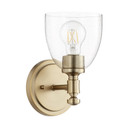 Sconces Single Glass by Quorum ( 19 | 5422-1-280 Rossington ) 