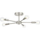 Semi-Flush Mts. Exposed Lamps by Progress Lighting ( 54 | P350219-009 Delayne ) 