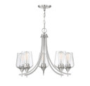 Mid. Chandeliers Glass Up by Savoy House ( 51 | 1-4032-5-SN Octave ) 