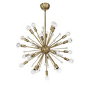 Mid. Chandeliers Starburst by Savoy House ( 51 | 7-6099-24-322 Galea ) 