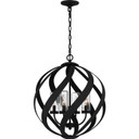 Mid. Chandeliers Sphere by Quoizel ( 10 | BMS2820EK Blacksmith ) 