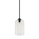 Mini Pendants Glass Down by Troy Lighting ( 67 | F5561-SBK District ) 
