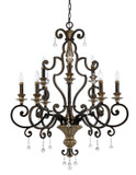 Mid. Chandeliers Candle by Quoizel ( 10 | MQ5009HL Marquette ) 