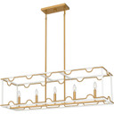 Linear/Island 4 Light + by Quoizel ( 10 | BNK542W Brinkman ) 