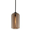 Mini Pendants Glass Down by Troy Lighting ( 67 | F5572-SBK District ) 