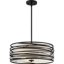 Pendants Drum Shade by Quoizel ( 10 | SPL2820K Spiral ) 