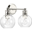 Bathroom Fixtures Two Lights by Progress Lighting ( 54 | P300050-104 Hansford ) 