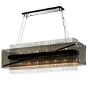 Linear/Island Drum Shade by Troy Lighting ( 67 | F5908-BRZ/PC Apollo ) 