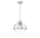 Pendants Glass Down by Savoy House ( 51 | 7-7201-1-SN Pendleton ) 