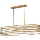 Linear/Island Drum Shade by Quoizel ( 10 | SPL542LG Spiral ) 