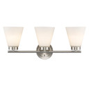 Bathroom Fixtures Three Lights by Trans Globe Imports ( 110 | 71803 BN Fifer ) 
