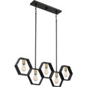 Linear/Island 4 Light + by Quoizel ( 10 | BSK540EK Bismarck ) 