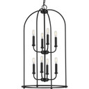 Foyer/Hall Lanterns Open Frame by Progress Lighting ( 54 | P500303-031 Leyden ) 