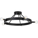 Semi-Flush Mts. Exposed Lamps by Progress Lighting ( 54 | P350240-31M Breckenridge ) 