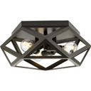 Flush Mounts Cage Style by Progress Lighting ( 54 | P350244-129 Saucedo ) 