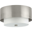 Flush Mounts Drum Shade by Progress Lighting ( 54 | P350249-009 Silva ) 