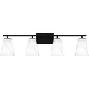 Bathroom Fixtures Four Lights by Quoizel ( 10 | STS8634MBK Stetson ) 