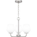 Mini Chandeliers Glass Shade by Quoizel ( 10 | NIE2817BN Nielson ) 