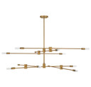Large Chandeliers Geometric/Linear by Savoy House ( 51 | 1-7001-12-322 Lyrique ) 