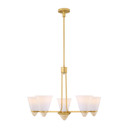 Mid. Chandeliers Glass Up by Savoy House ( 51 | 1-7265-5-322 Kohlman ) 