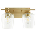 Bathroom Fixtures Two Lights by Quorum ( 19 | 558-2-80 Veno ) 