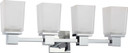 Bathroom Fixtures Four Lights by Nuvo Lighting ( 72 | 60-4004 Parker ) 