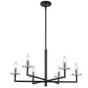 Mid. Chandeliers Candle by Trans Globe Imports ( 110 | 71876 BK-AG ) 