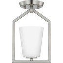 Semi-Flush Mts. Cage by Progress Lighting ( 54 | P350259-009 Vertex ) 