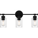 Bathroom Fixtures Three Lights by Quoizel ( 10 | CAP8623MBK Caputo ) 