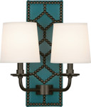 Sconces Double Candle by Robert Abbey ( 165 | Z1033 Williamsburg Lightfoot ) 