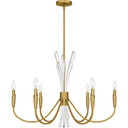 Mid. Chandeliers Candle by Quoizel ( 10 | CCY5032BRG Cecily ) 