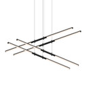 Large Chandeliers Geometric/Linear by Sonneman ( 69 | 2802.25 Tik-Tak ) 