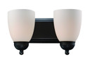 Bathroom Fixtures Two Lights by Trans Globe Imports ( 110 | 3502-1 ROB Clayton ) 