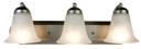 Bathroom Fixtures Three Lights by Trans Globe Imports ( 110 | 3503 BN Rusty ) 