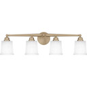 Bathroom Fixtures Four Lights by Quoizel ( 10 | CEC8632BGD Cecilia ) 