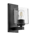 Sconces Single Glass by Quorum ( 19 | 5669-1-269 5669 Cylinder Lighting Series ) 