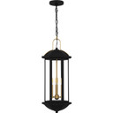 Foyer/Hall Lanterns Glass w/Frame by Quoizel ( 10 | CFD1510MBK Crestfield ) 