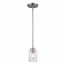 Mini Pendants Glass Down by Trans Globe Imports ( 110 | 80520 BN Mod Pod ) 