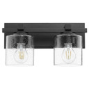 Bathroom Fixtures Two Lights by Quorum ( 19 | 5669-2-269 5669 Cylinder Lighting Series ) 