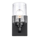 Sconces Single Glass by Trans Globe Imports ( 110 | 80521 BK Mod Pod ) 