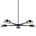 Large Chandeliers Glass Shade by Troy Lighting ( 67 | F7335-TBK/BCR Allisio ) 
