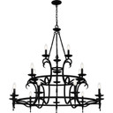 Large Chandeliers Candle by Quoizel ( 10 | OCA5046EK Octavia ) 