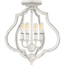 Semi-Flush Mts. Cage by Quoizel ( 10 | OKF1715AWH O'Keefe ) 